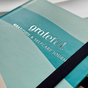 Grateful.  - Gratitude & Self Care Journal - Ocean
