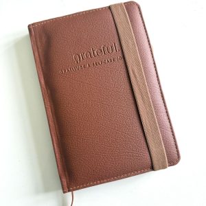 Grateful.  - Gratitude & Self Care Journal - Leather Luxe